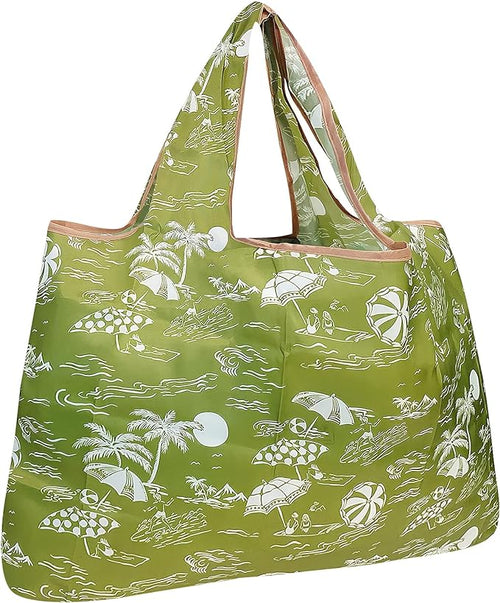 Green Paradise Large Foldable Reusable Nylon Bag