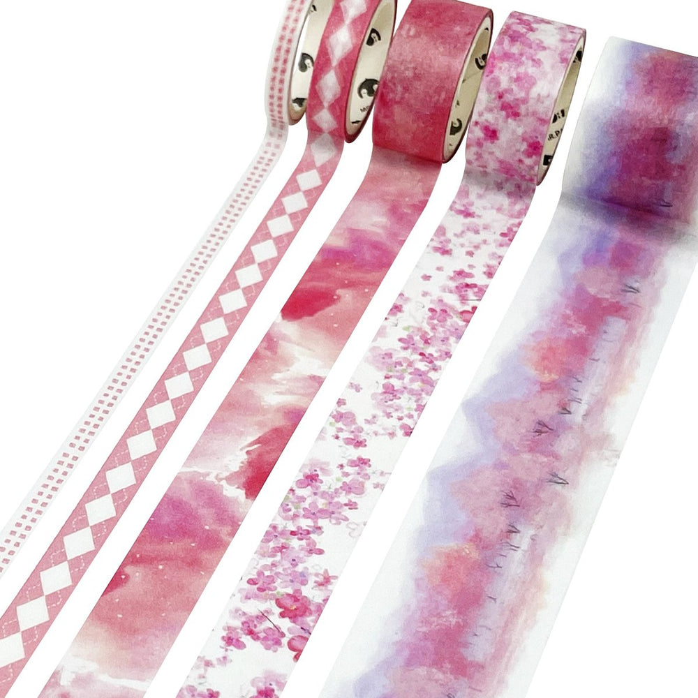Pink Dream Washi Tape Set (10 rolls)