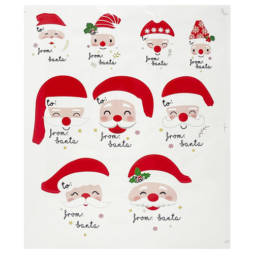 From Santa Claus Sticker Labels (45 stickers)