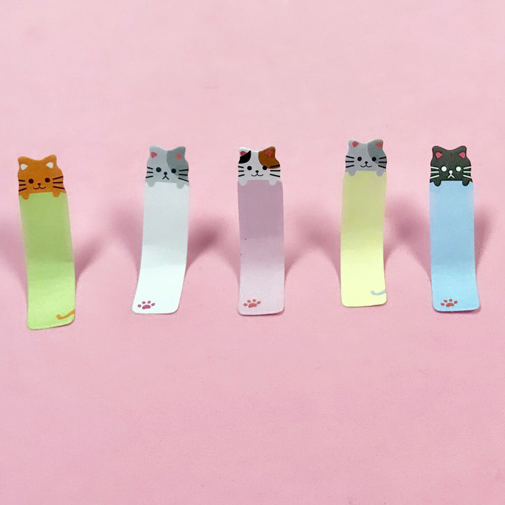 Kitty Bookmark Flags Stationery Kitty Sticky Note Tabs (set of 2)