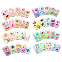 Funky Patterns Nail Art Nail Stickers (30 sheets)