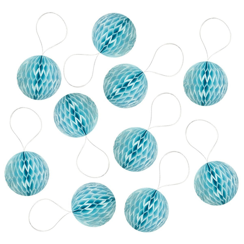 Mini 2" Tissue Paper Honeycomb Balls (set of 10)