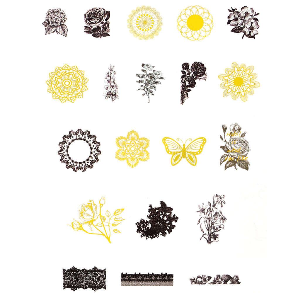 Whimsical Dream Decorative Scrapbooking Washi Stickers (60 sheets)