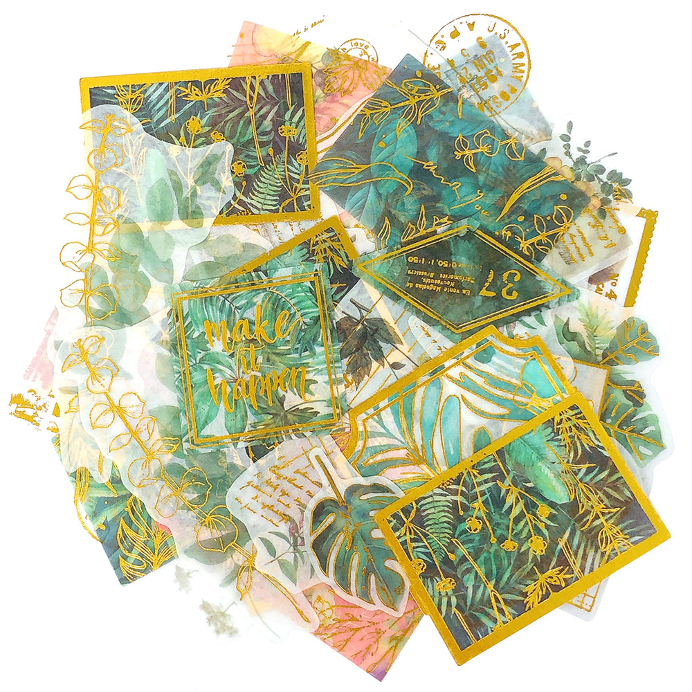 Whimsical Dream Decorative Scrapbooking Washi Stickers (60 sheets)