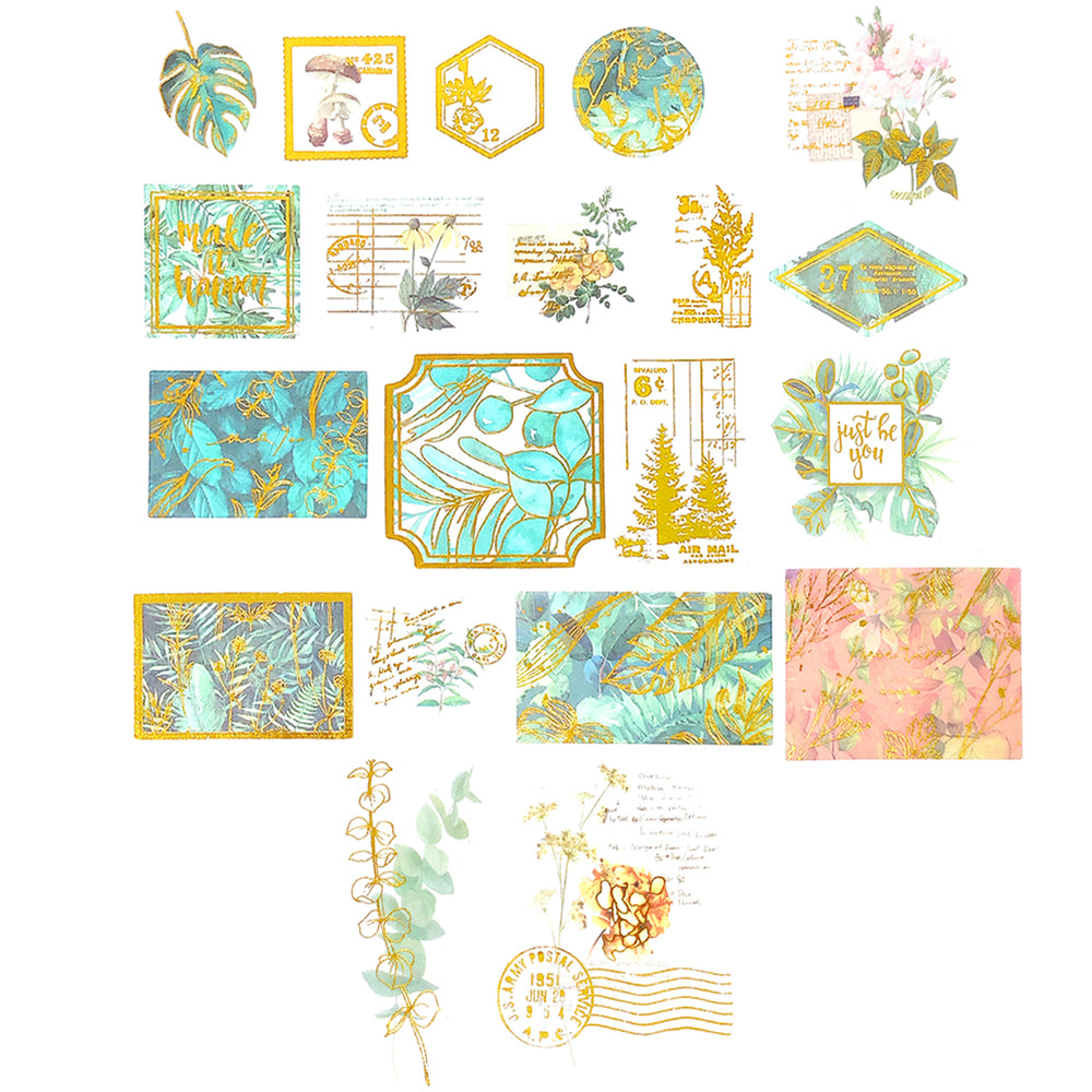 Whimsical Dream Decorative Scrapbooking Washi Stickers (60 sheets)