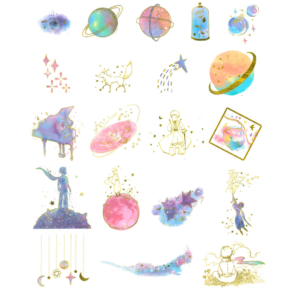 Whimsical Dream Decorative Scrapbooking Washi Stickers (60 sheets)