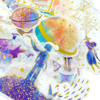 Whimsical Dream Decorative Scrapbooking Washi Stickers (60 sheets)