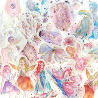 Whimsical Dream Decorative Scrapbooking Washi Stickers (60 sheets)