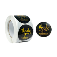 Thank You for Supporting My Small Business Sticker Roll 1.5" Label Stickers (500 stickers)