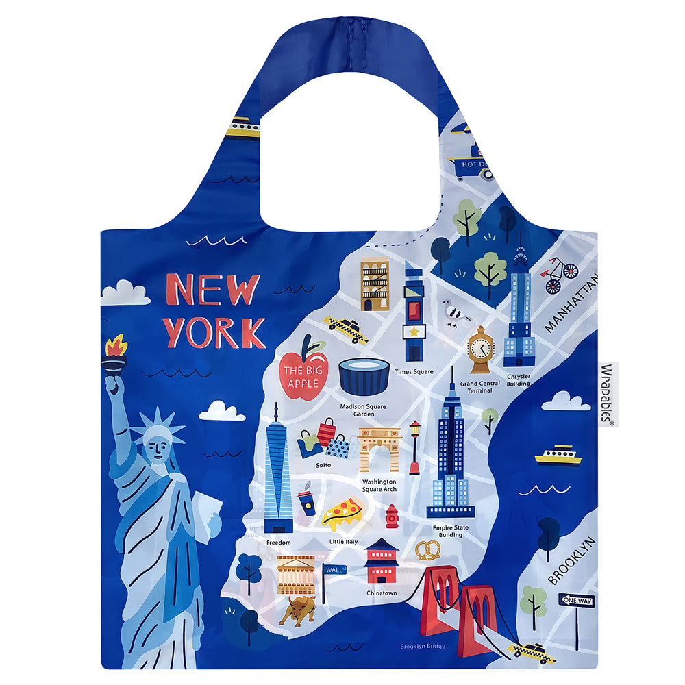 New York Allybag Foldable Eco-Friendly Reusable Bag