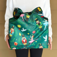 Nutcracker & Ballerina Allybag Foldable Eco-Friendly Reusable Bag