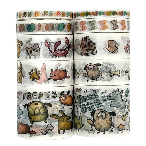 Animals Washi Tape Set (10 rolls)
