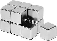 Large Cube Neodymium Magnets - Strong Magnets (set of 12)