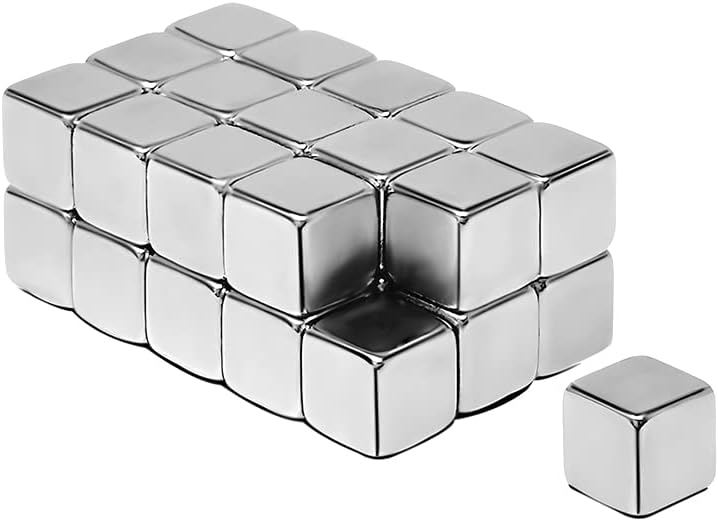 Small Cube Neodymium Magnets - Strong Magnets (set of 30)
