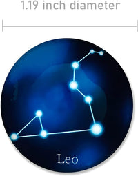 Constellations Magnets Crystal Glass Magnets (set of 12)