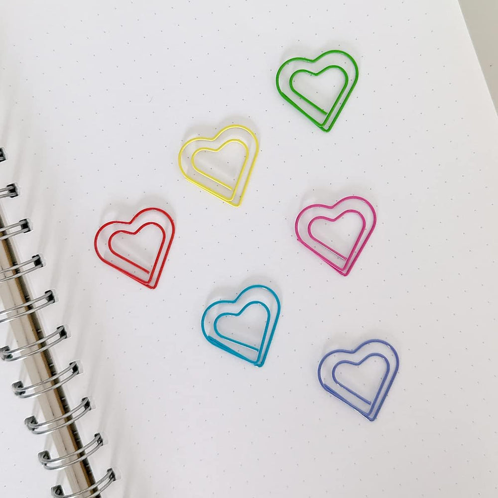Heart Paper Clips (set of 50)