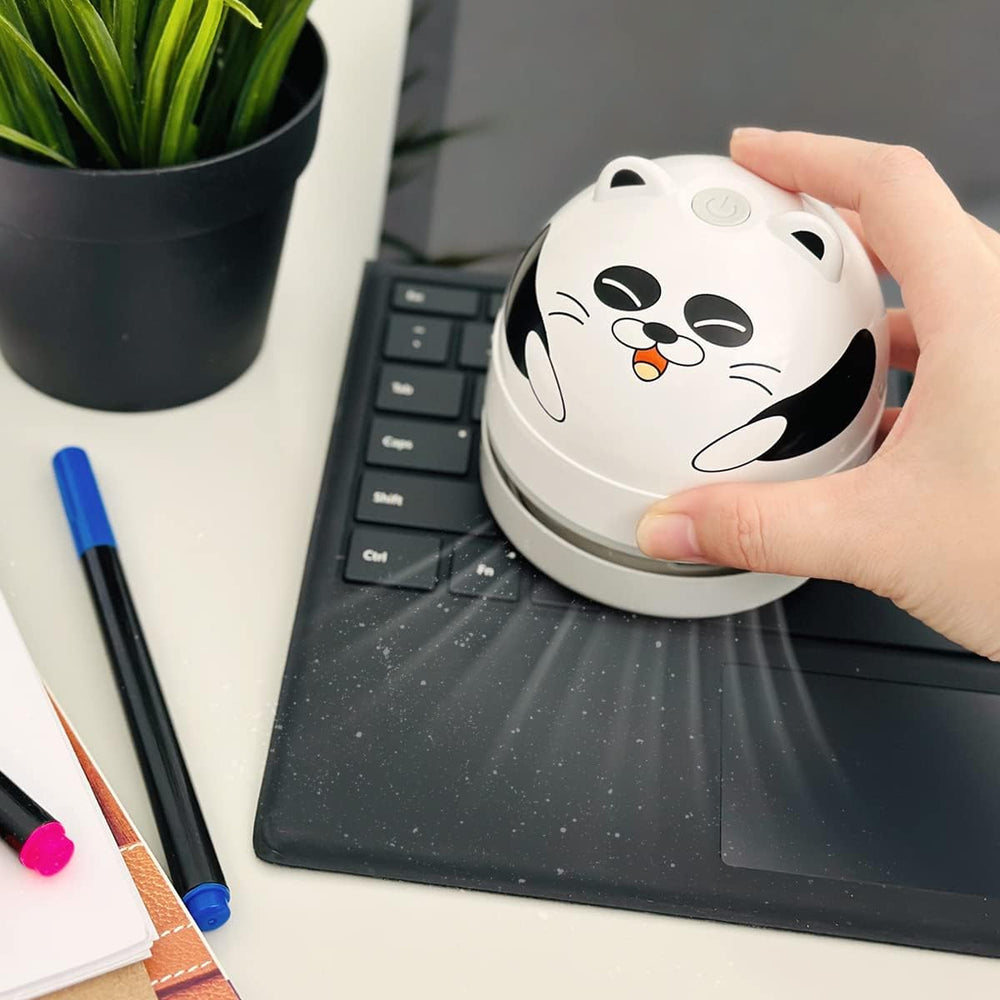 Panda Desktop Vacuum USB Rechargeable