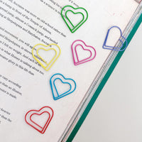 Heart Paper Clips (set of 50)