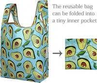 Avocado Nylon Reusable Foldable JoliBag Grocery Bag (set of 2)