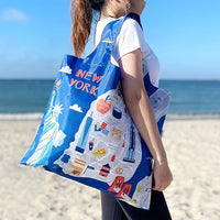 Welcome to New York Allybag Foldable Eco-Friendly Reusable Bag (set of 3)