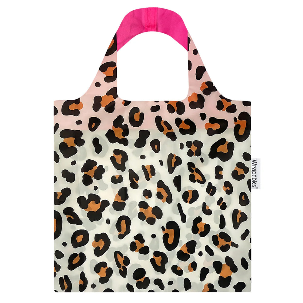 Leopard Mini Allybag Foldable Eco-Friendly Reusable Bag