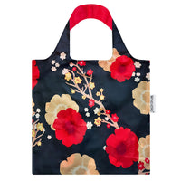 Midnight Floral Mini Allybag Foldable Eco-Friendly Reusable Bag