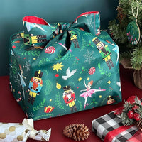 Cats & Nutcracker Allybag Foldable Eco-Friendly Reusable Bag (set of 3)
