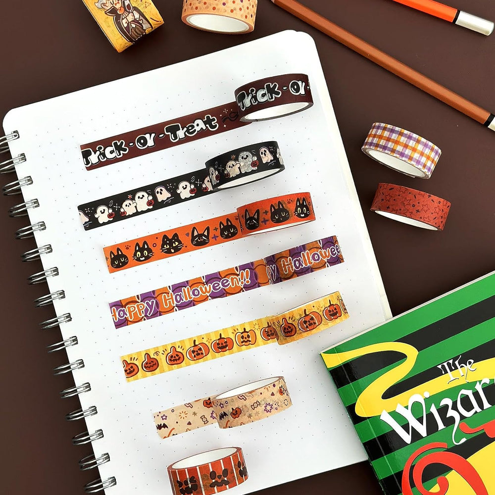 Halloween Washi Tape Set (11 rolls)