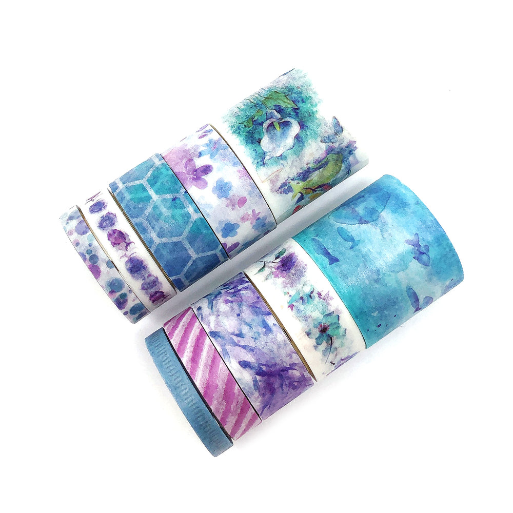 Aquatic Washi Tape Set (10 rolls)