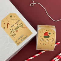 Great Holiday Christmas Gift Tag Stickers (300 stickers)