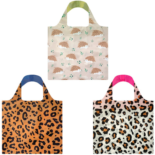 In the Wild Allybag Foldable Eco-Friendly Reusable Bag (set of 3)