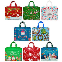 Christmas Non-Woven Reusable Gift Bags (set of 8)
