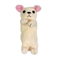 Soft Plush Dog Pencil Pouch Puppy Pencil Case Stationery Pencil Holder