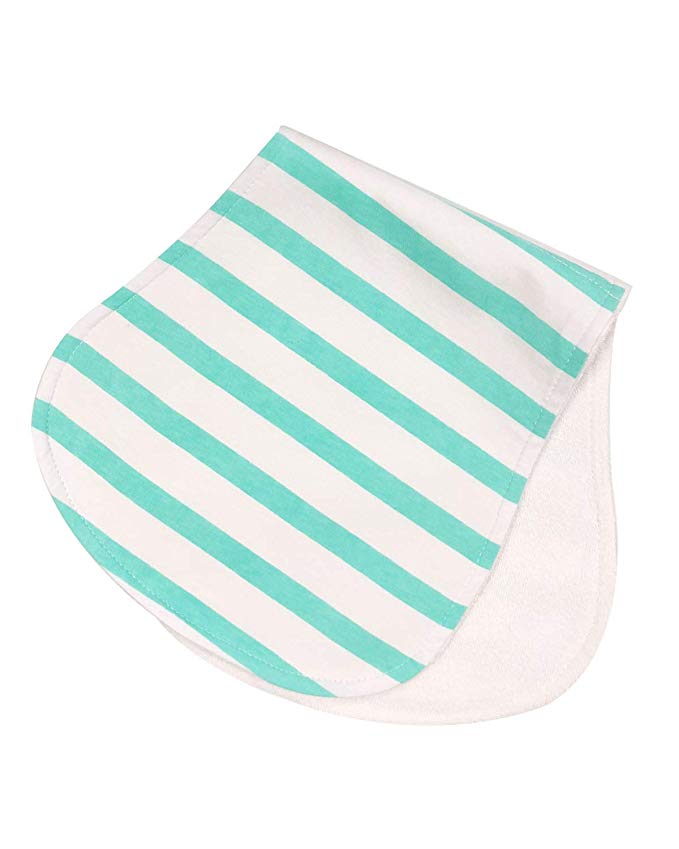 Whimsy Cotton & Microfeece Baby Burp Cloths (5 Pack)