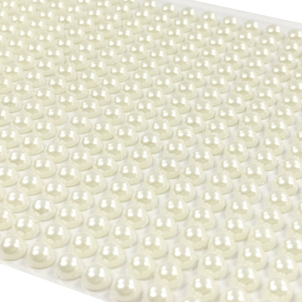 Wrapables 765-Piece Self Adhesive Pearl Stickers, 5mm
