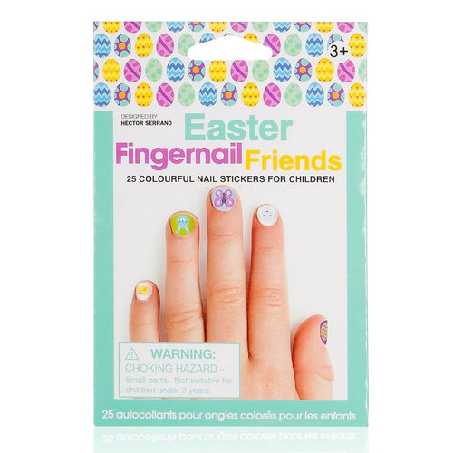 Fingernail Friends Scented Nail Stickers, Easter (50 stickers)