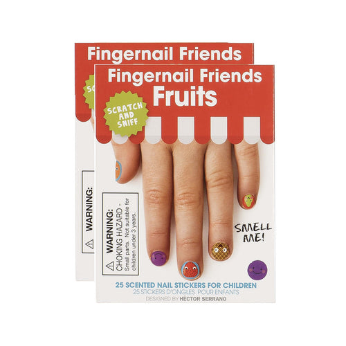 Fingernail Friends Nail Stickers, Scratch & Sniff Fruits