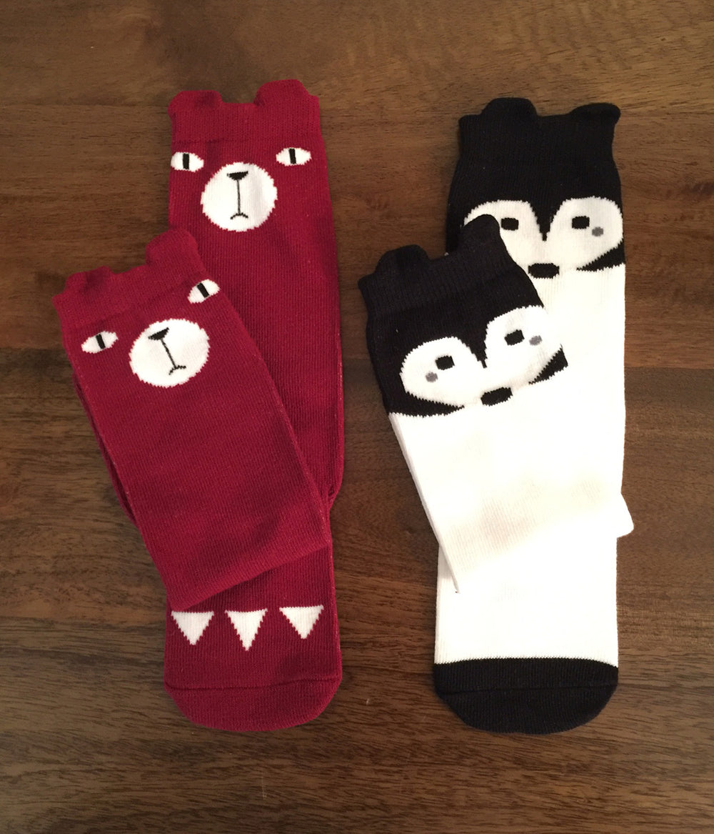 Zoo Fun Animal Children's Tube Socks (set of 6)