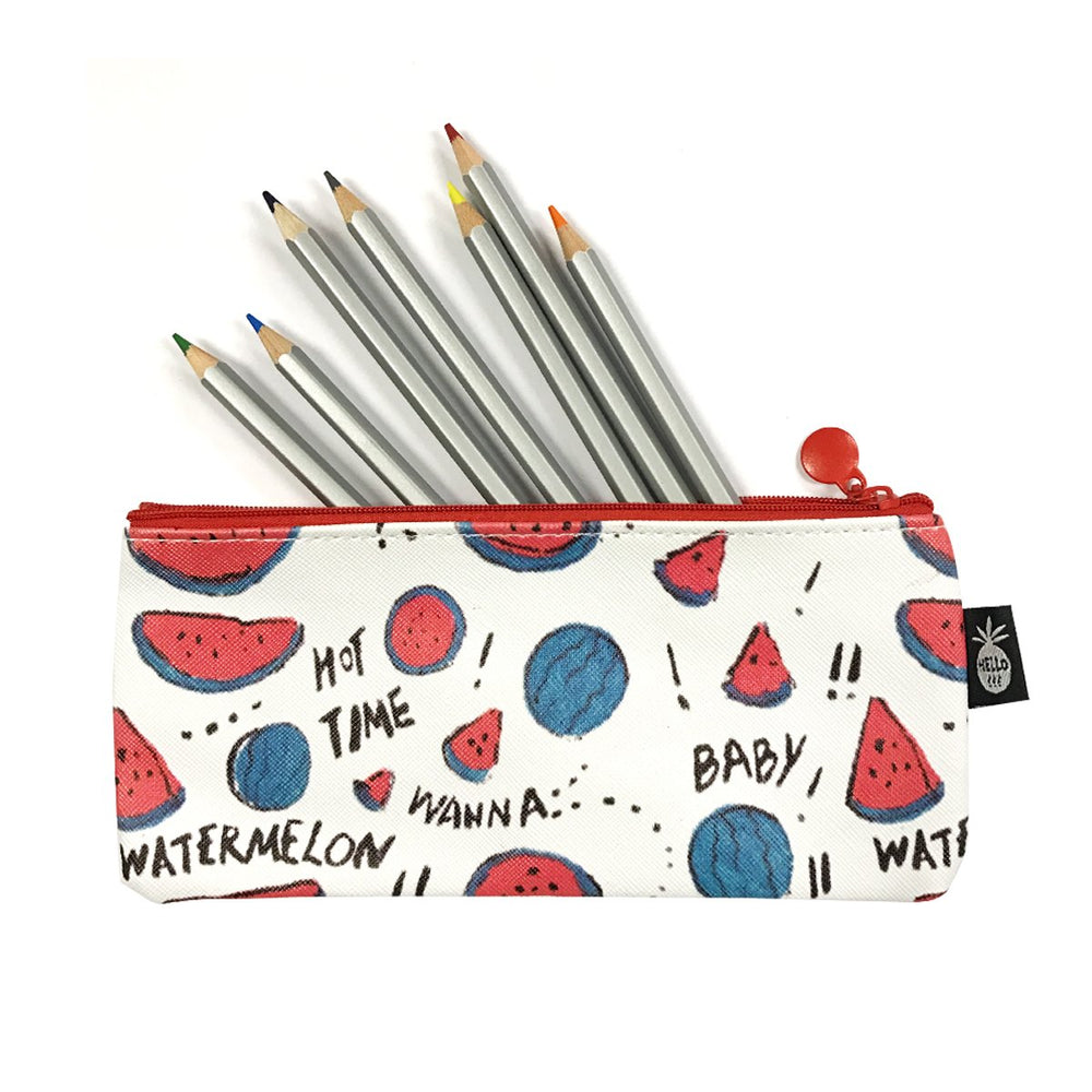 Tasty Snacks Pencil Pouch/Makeup Bags (Set of 3), Summer