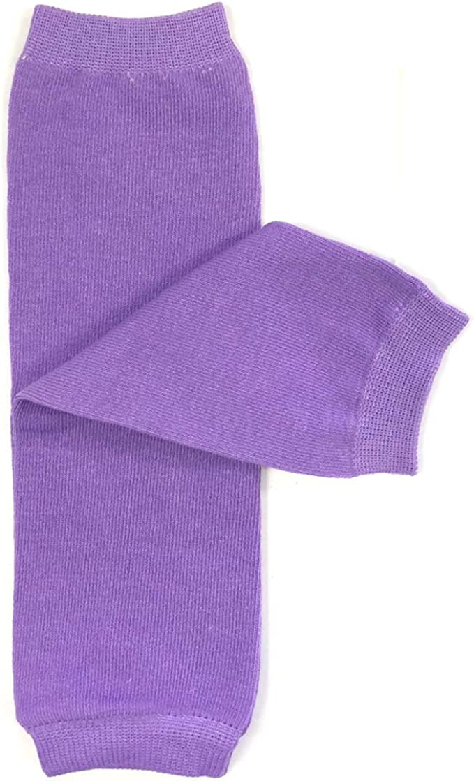 Children's Solid Leg Warmer, Purple