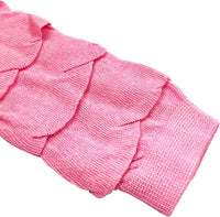 Children's Solid Leg Warmer, Ruffle Light Pink