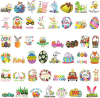 Easter Waterproof Vinyl Stickers (100 stickers)
