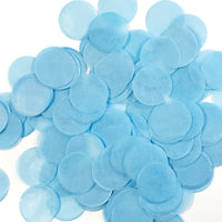 1" Round Tissue Paper Confetti (Solid Colors) - Choose your color