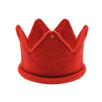 Crochet Knit Crown Headband Children's Hair Accessory