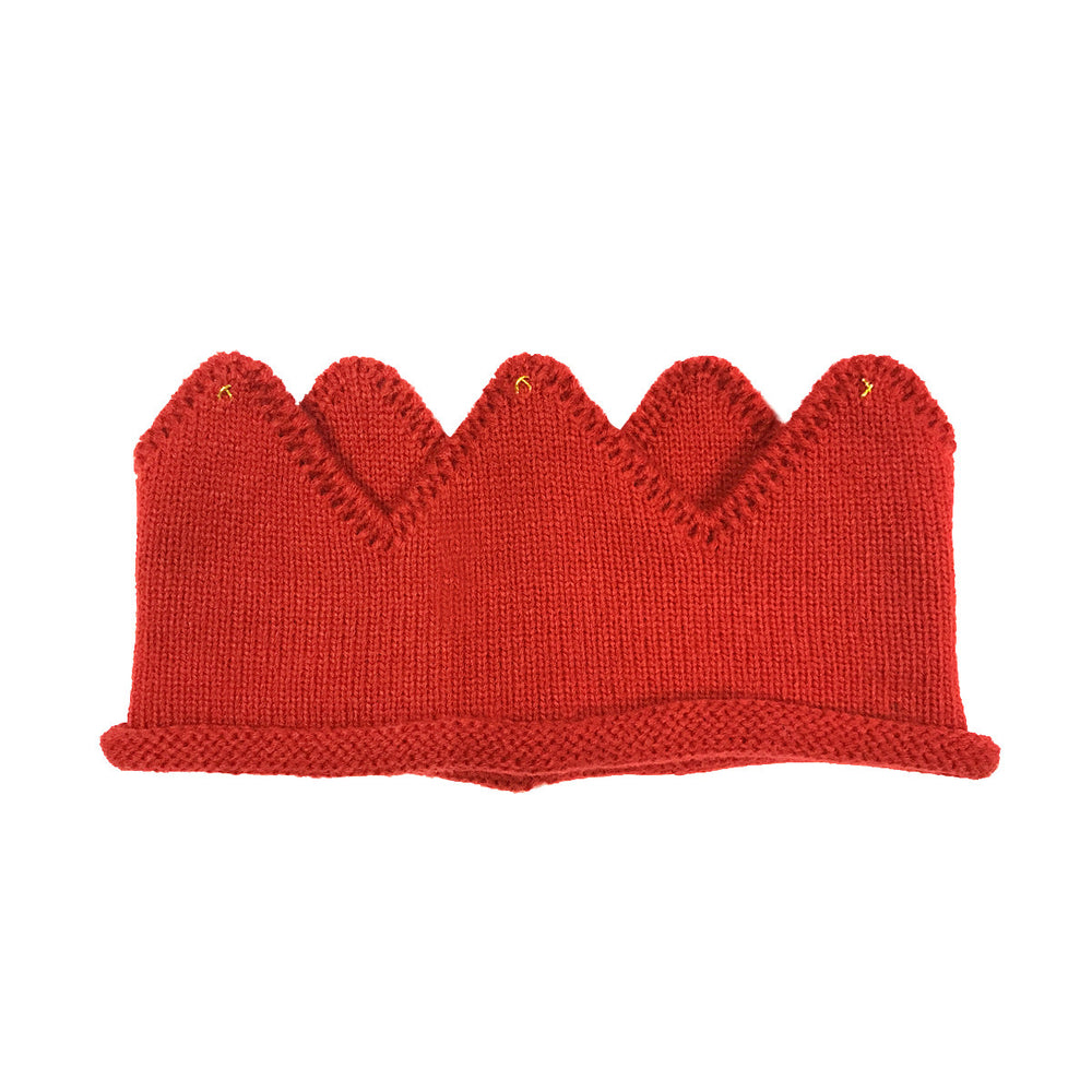 Crochet Knit Crown Headband Children's Hair Accessory
