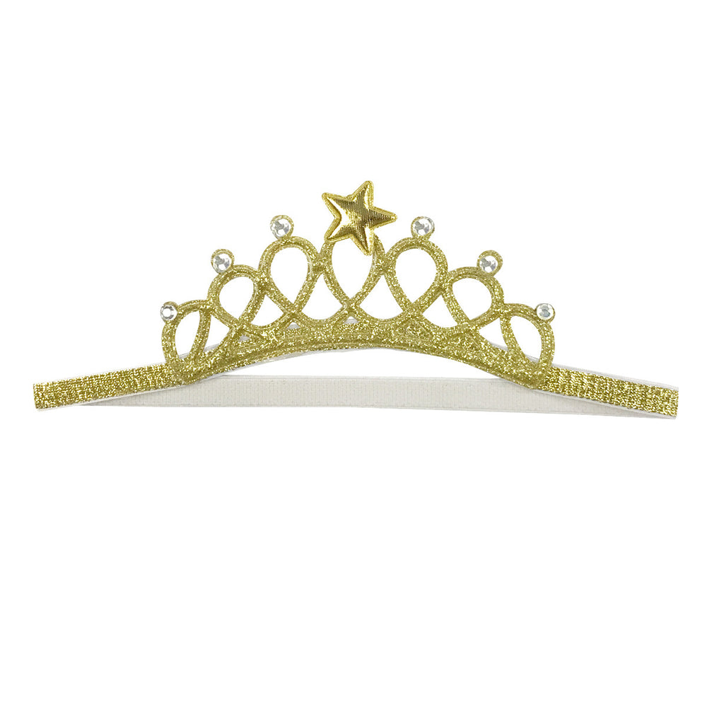 Princess Tiara Crown Headbands Children's Hair Accessory (set of 2)