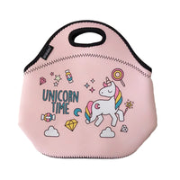 Insulated Neoprene Lunch Bag Zipper Lunch Box Tote Baby Bottle Bag