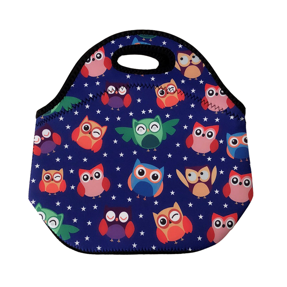 Insulated Neoprene Lunch Bag Zipper Lunch Box Tote Baby Bottle Bag