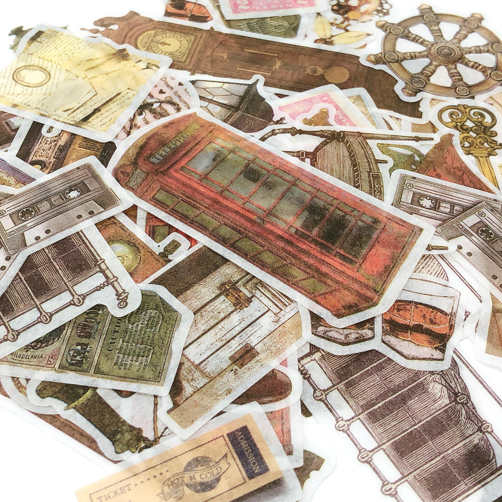 Gardener's Dream Decorative Scrapbooking Washi Stickers (60 sheets)