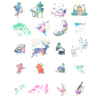 Whimsical Dream Decorative Scrapbooking Washi Stickers (60 sheets)